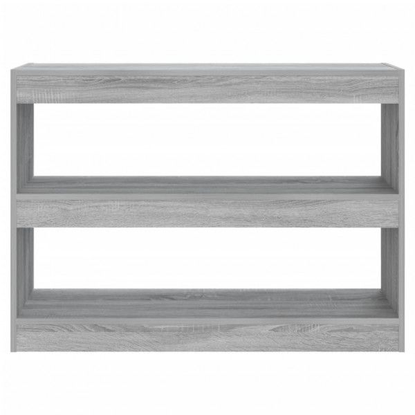 Estante/divisória 100x30x72 cm cor sonoma cinza M 2