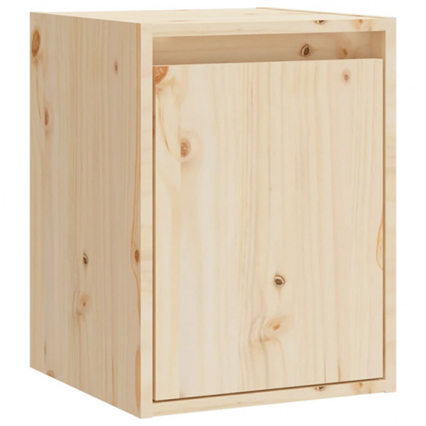 Armario de pared de madera maciza de pino 30x30x40 cm M 2