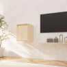 Armario de pared de madera maciza de pino 30x30x40 cm 3