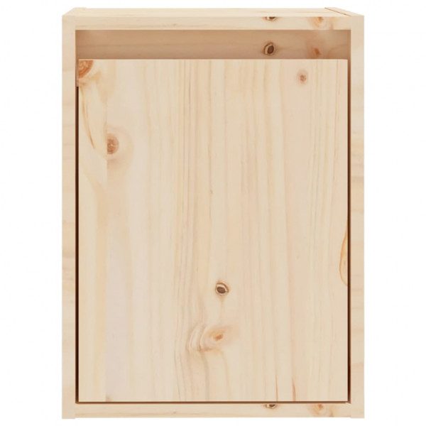 Armario de pared de madera maciza de pino 30x30x40 cm M 5