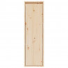 Armario de pared 2 unidades madera maciza de pino 30x30x100 cm 4