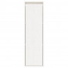 Armario de pared de madera maciza de pino blanco 30x30x100 cm 3