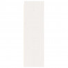 Armario de pared de madera maciza de pino blanco 30x30x100 cm 4