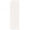 Armários de parede 2 pcs 30x30x100 cm pinho maciço branco 5