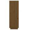 Sapateira 30x34x105 cm madeira de pinho maciça castanho mel 4