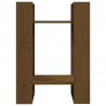 Estante/divisória 41x35x57 cm pinho maciço castanho mel 5