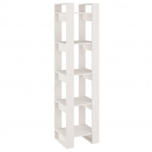Estante/divisória 41x35x160 cm pinho maciço branco H