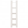Estantería/divisor de espacios madera pino blanco 41x35x160 cm 5