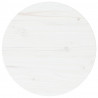 Superficie de mesa madera maciza de pino blanco Ø40x2.5 cm 1