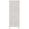 Sapateira HAMAR 85x40x108 cm pinho maciço branco 4