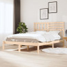 Estructura de cama madera maciza de pino 120x190 cm 1