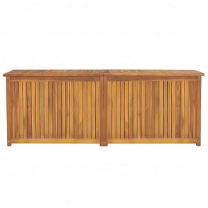 Caixa para jardim 150x50x55 cm madeira de teca maciça H