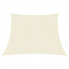 Toldo de vela HDPE color crema 160 g/m² 4/5x4 m 1