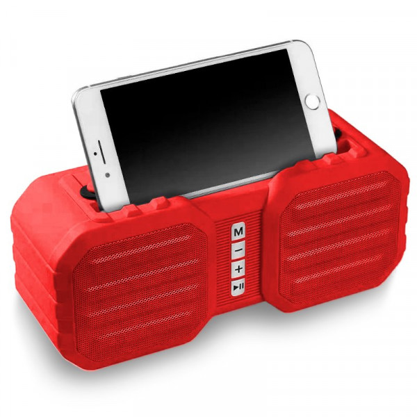 Alto-falante Universal Música Bluetooth COOL (8W) Soho Rojo M 2