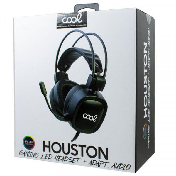 Stereo PC / PS4 / PS5 / Xbox Gaming COOL Houston Lighting + Adapt. Áudio M 3