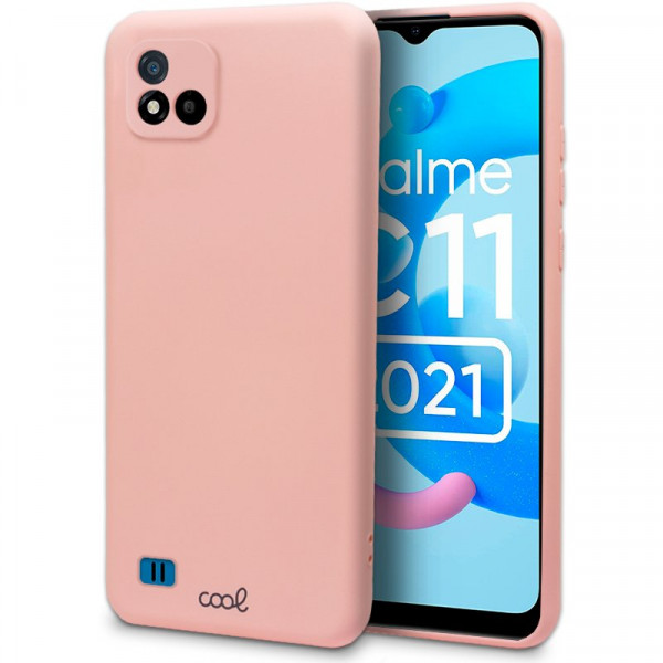 Carcasa COOL para Realme C11 2021 Cover Rosa D