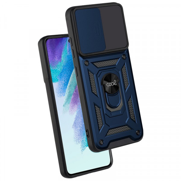Carcaça COOL para Samsung G990B Galaxy S21 FE anel rígido Marino M 2