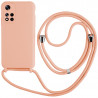Carcasa COOL para Xiaomi Redmi Note 11 Pro Plus 5G Cordón Liso Rosa 1