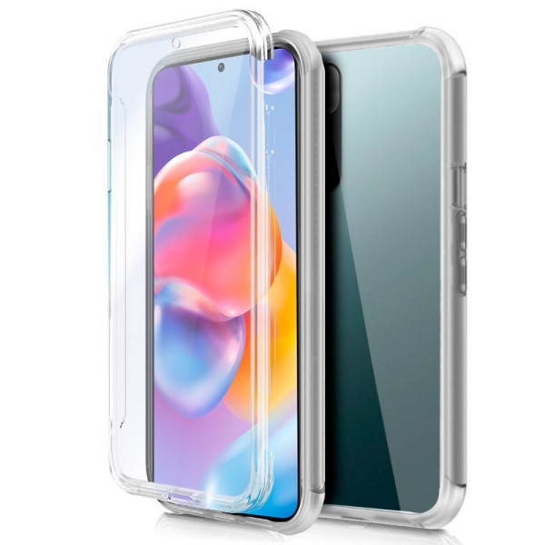 Funda COOL Silicona 3D para Xiaomi Redmi Note 11 Pro Plus 5G (Transparente Frontal + Trasera) D