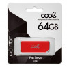 Pen Drive USB x64 GB 2.0 COOL Board Rojo 4