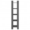 Estantería/divisor de espacios madera pino gris 41x35x160 cm 5
