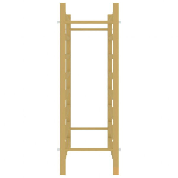 Garrafeira para 48 garrafas metal dourado M 5