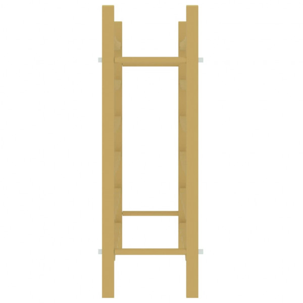 Garrafeira para 36 garrafas metal dourado M 5