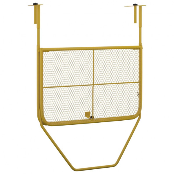 Mesa para varanda 60x40 cm aço dourado M 5