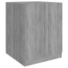 Armario de lavadora gris Sonoma 71x71.5x91.5 cm 2