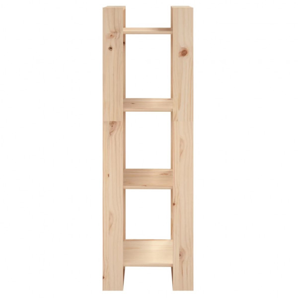 Estantería/divisor de espacios madera maciza pino 41x35x125 cm M 3
