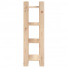 Estantería/divisor de espacios madera maciza pino 41x35x125 cm 3