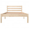 Estrutura de cama solteiro 90x190 cm pinho maciço 4