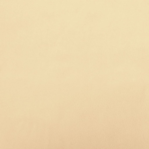 Taburete con patas de madera terciopelo crema M 4