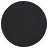 Espejo de hierro redondo negro para uso interior 60x4 cm 4
