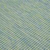 Tapete de tecido plano para exterior 140x200 cm turquesa 5