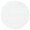 Superficie de mesa madera maciza de pino blanco Ø60x2.5 cm 1