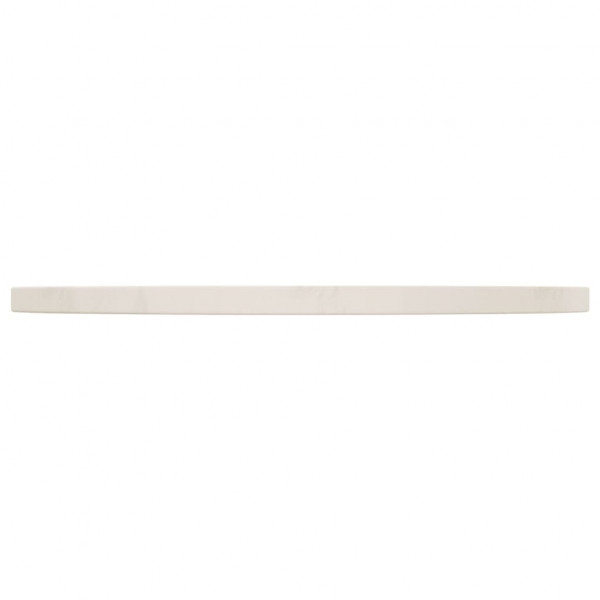 Tampo de mesa pinho maciço Ø60x2.5 cm branco M 3