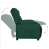 Sillón elevable tela verde oscuro 5