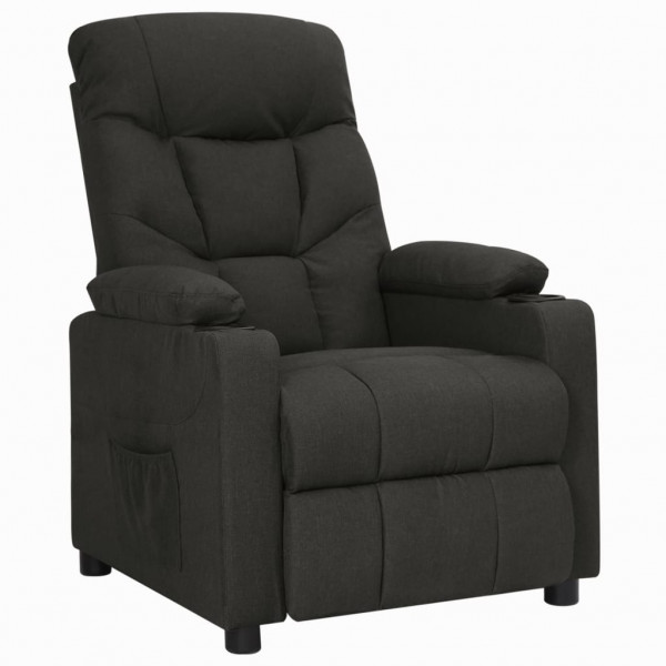 Sillón elevable tela negro M 2