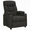 Sillón elevable tela negro 2