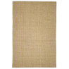 Alfombra de sisal natural 66x100 cm 2