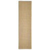Alfombra de sisal natural 66x250 cm 2