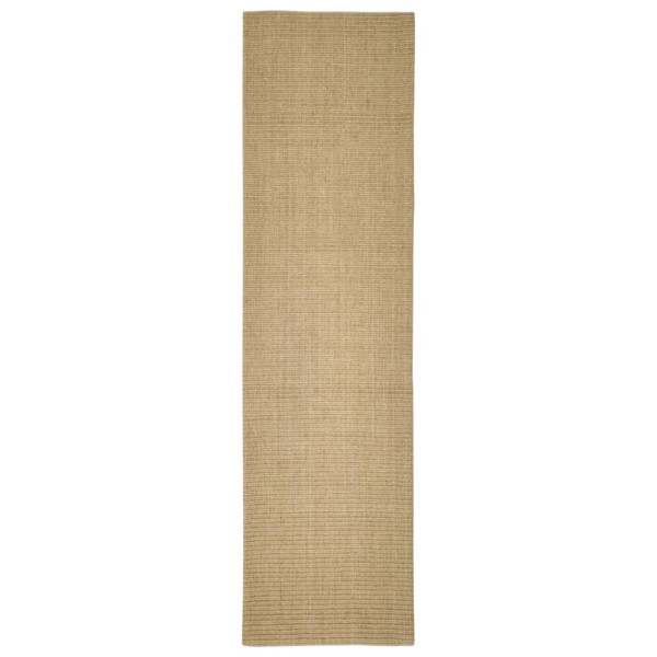 Alfombra de sisal natural 80x300 cm M 2