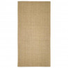 Alfombra de sisal natural 100x200 cm 2