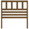 Cabeceira de cama 81x4x100 cm pinho maciço castanho mel 4