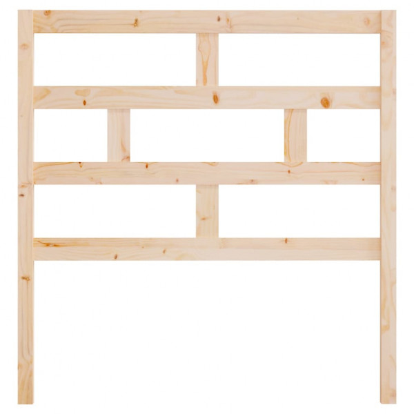 Cabecero de cama madera maciza de pino 81x4x100 cm M 4