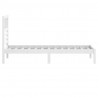 Estructura de cama madera maciza de pino blanco 75x190 cm 5