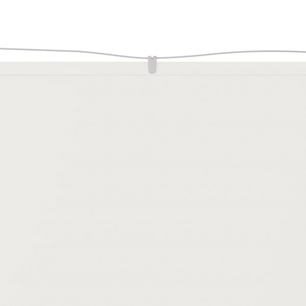 Toldo vertical 140x800 cm tecido oxford branco M 2