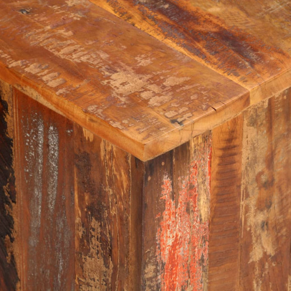 Móvel de TV 110x30x40 cm madeira recuperada maciça M 5