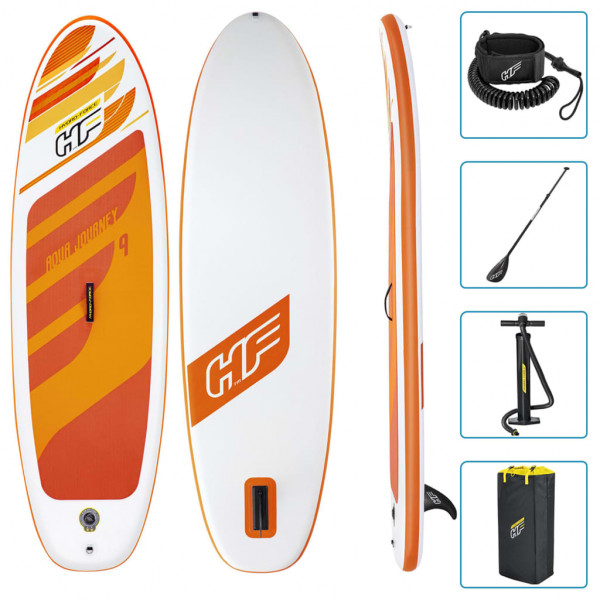 Bestway Hydro-Force Set de tabla de paddle surf hinchable Aqua Journey M 3